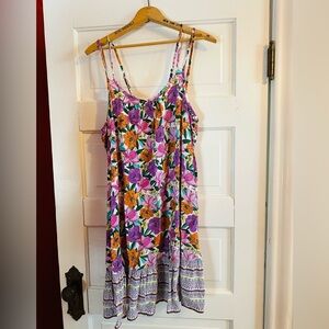 Floral Swim Suits For All Coverup size 14/16